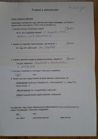 100 % pozitív vélemény